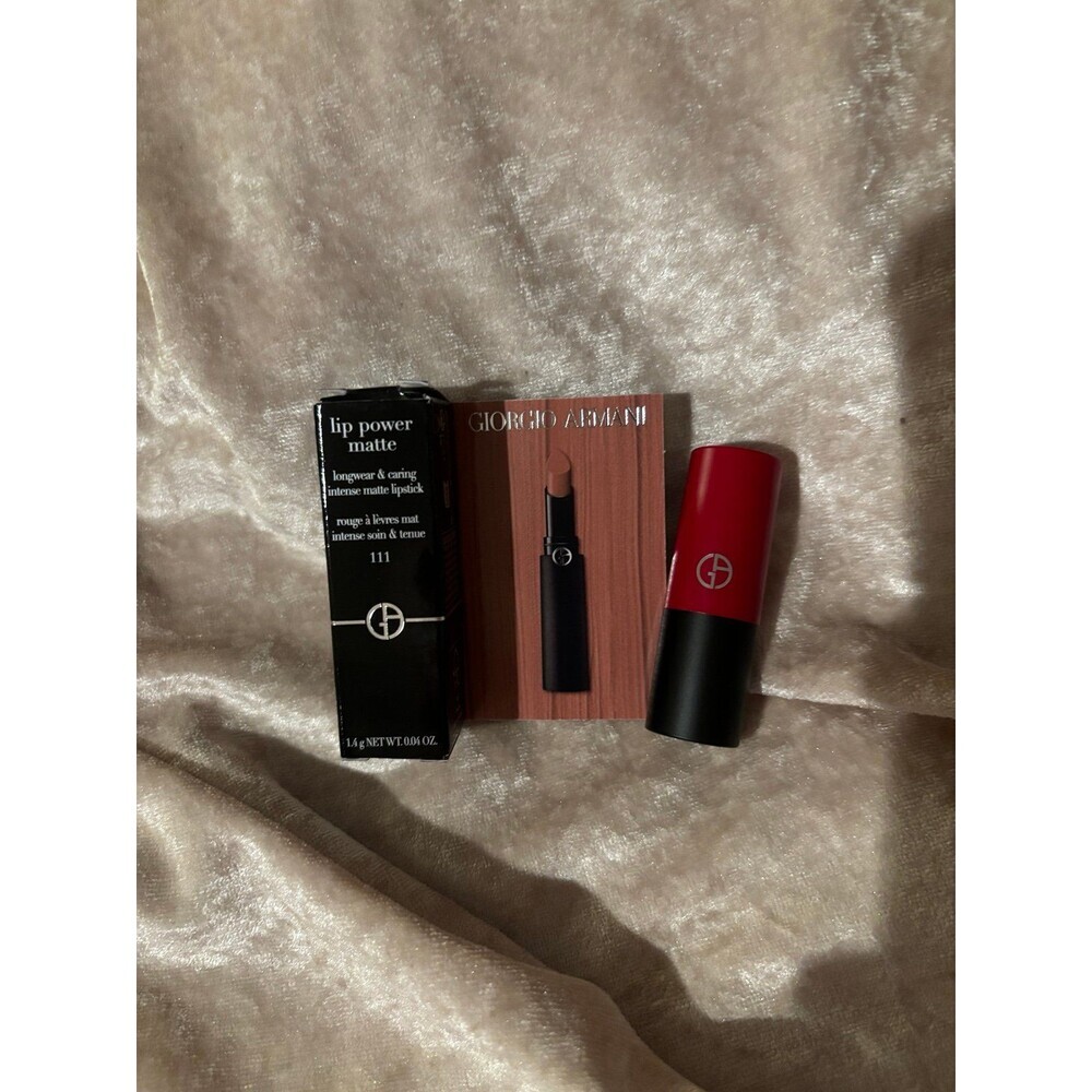 Armani lip power in shade 111